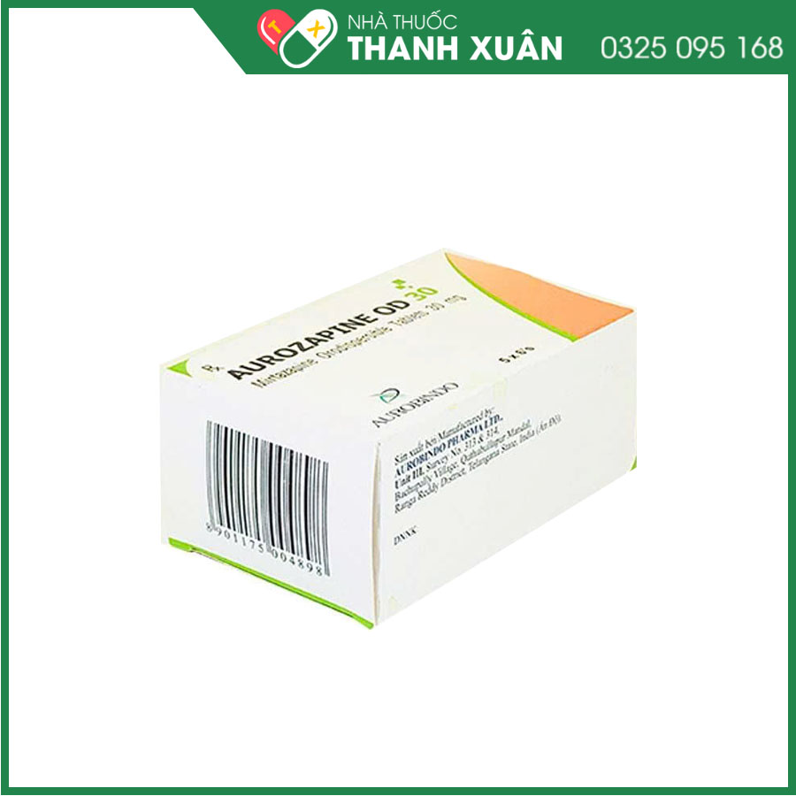 Aurozapine OD 30 điều trị bệnh trầm cảm